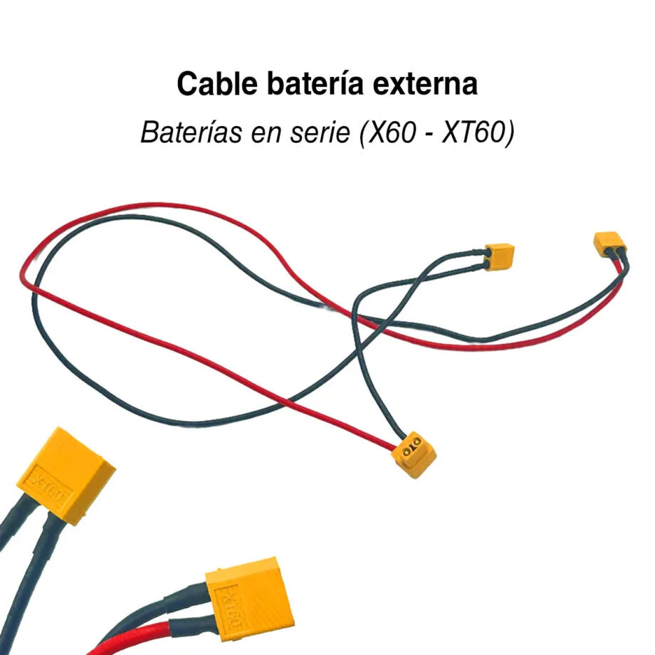 Câble pour batteries externes en série (connecteur XT60-XT60