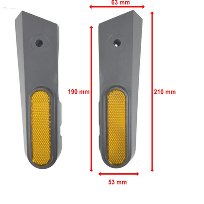 Cache-roue arrière avec vis pour trottinette Xiaomi MI5 Max