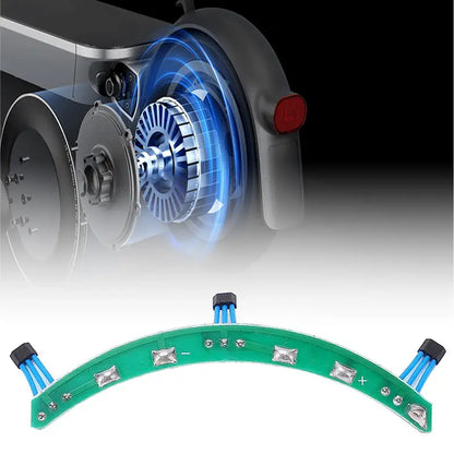 Carte de capteur à effet Hall pour scooter électrique