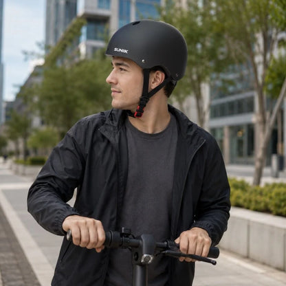 Casque urbain ajustable, taille L, noir