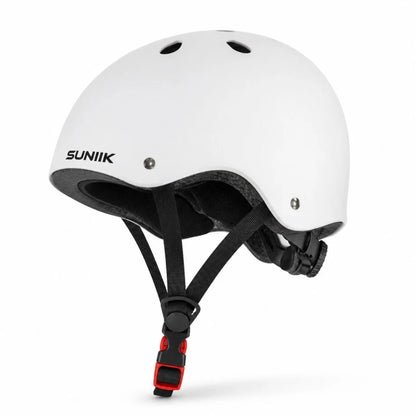 Casque urbain ajustable taille L blanc
