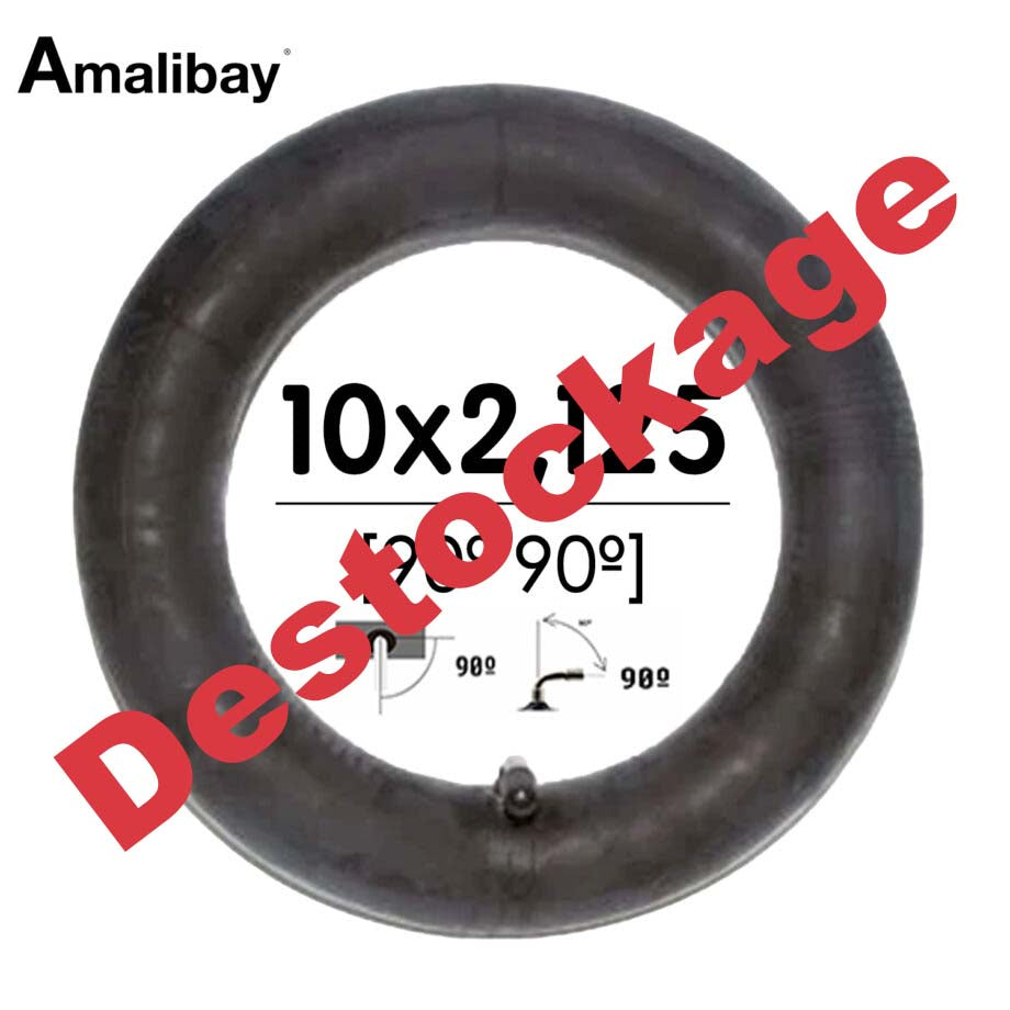 10 x 2.125 inner tube - 90° valve