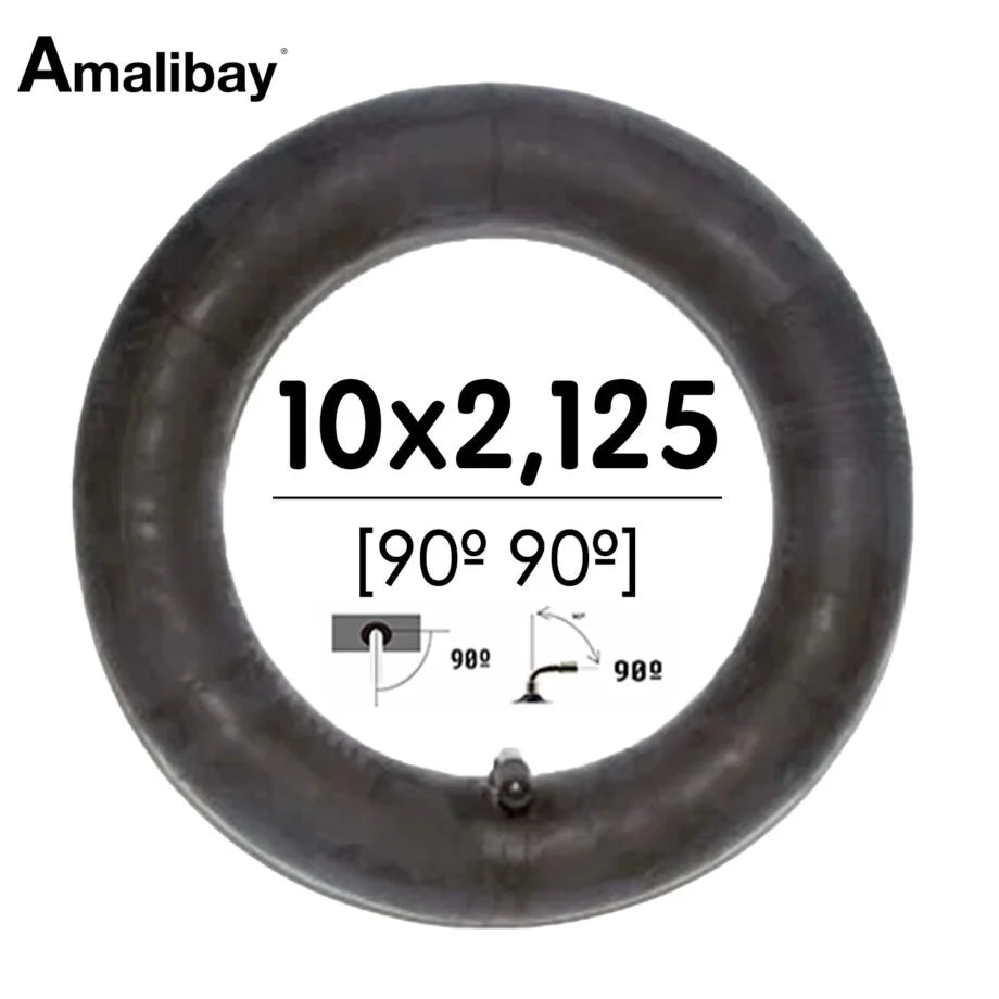 10 x 2,125 Innenschlauch - 90°-Ventil