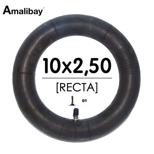Chambre à air 10×2,5 valve droite - Premium Amalibay