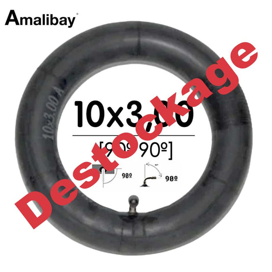10×3 – 255×80 inner tube with 90º valve Amalibay
