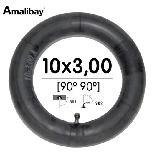 10×3 – 255×80 inner tube with 90º valve Amalibay