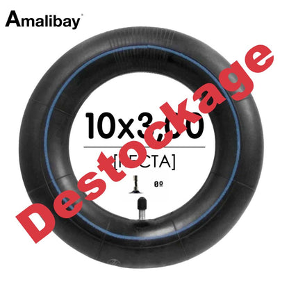 10×3 – 255×80 inner tube with straight valve from Amalibay