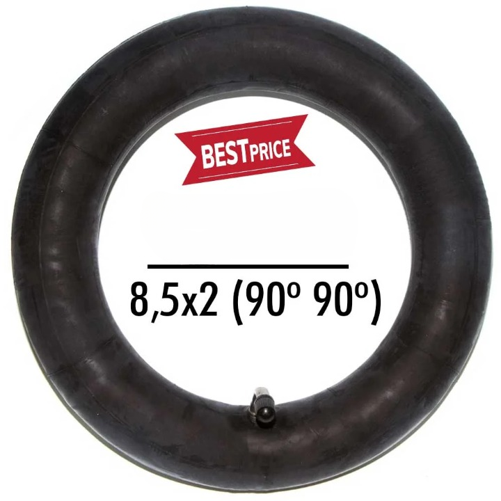 Chambre à air  8.5 x 2 Valve 90°