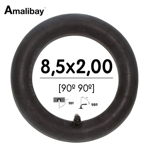 8.5 x 2 (50/134) inner tube - 90° valve Premium Amalibay