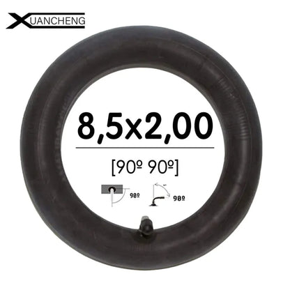 8,5×2-156 Innenschlauch mit 90º-Ventil