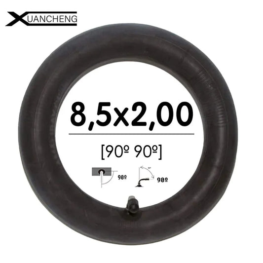 8,5×2-156 Innenschlauch mit 90º-Ventil