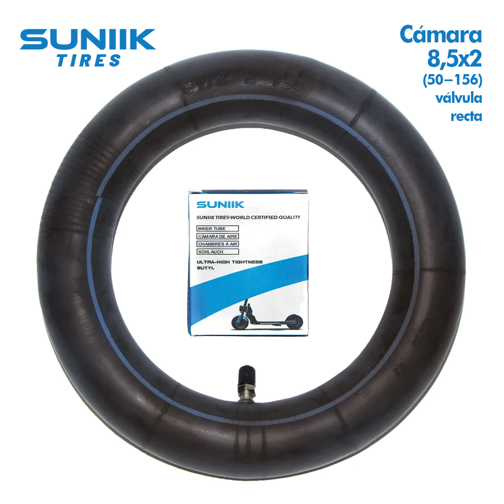 8.5×2 50-156 Inner Tube with SUNIIK Right Valve