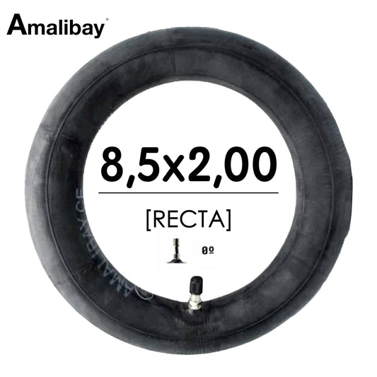 8.5×2 Inner Tube with Straight Valve, Semi-Reinforced – Premium Amalibay