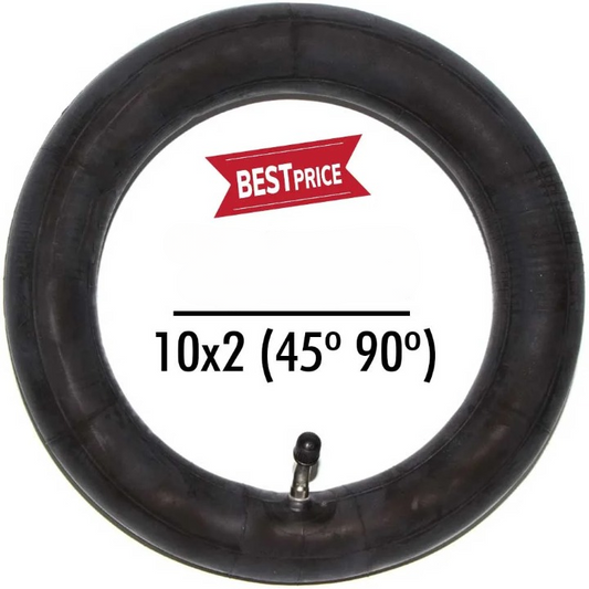 Chambre à air renforcée 10×2.125 valve 45º 90º standard