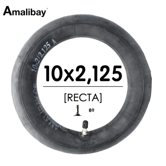 Chambre à air 10 x 2.125 - valve droite Prenium