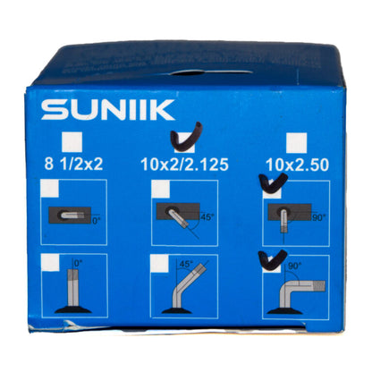 Chambre à air 10×2.125 SUNIIK 90º valve