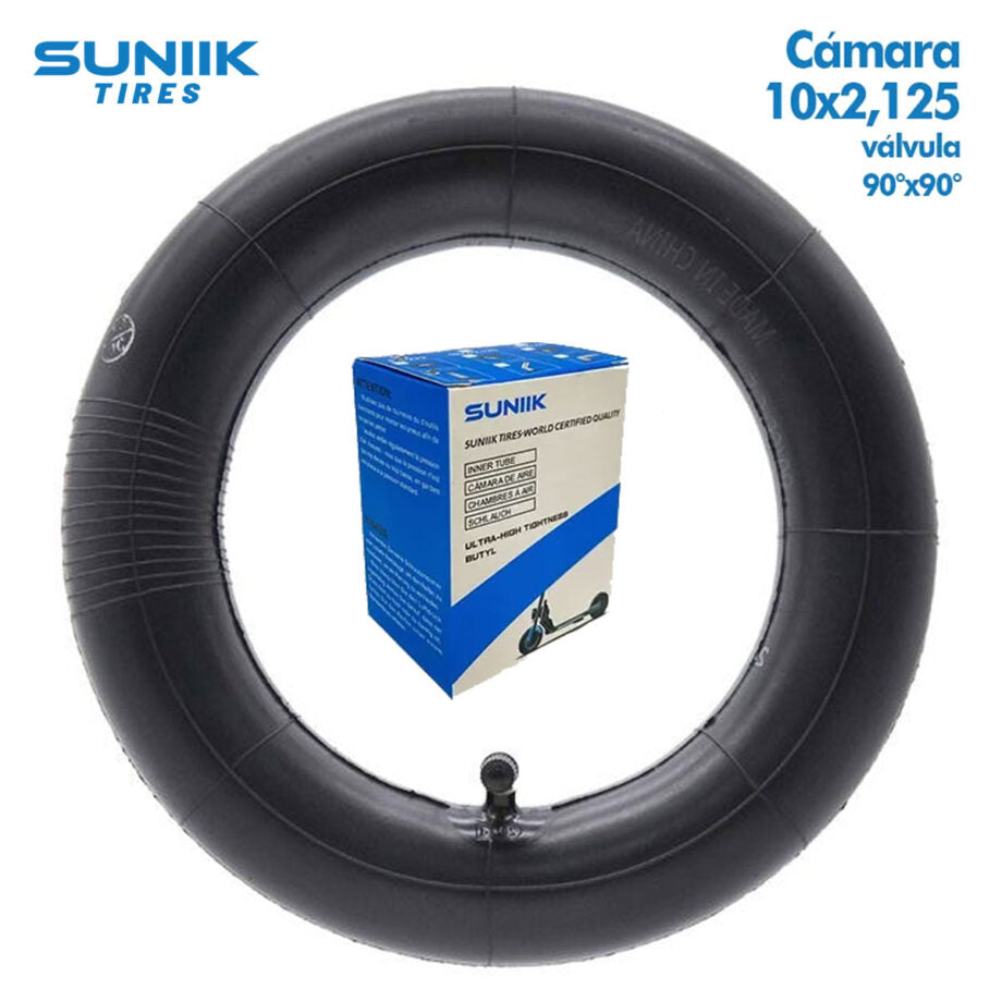 Chambre à air 10×2.125 SUNIIK 90º valve