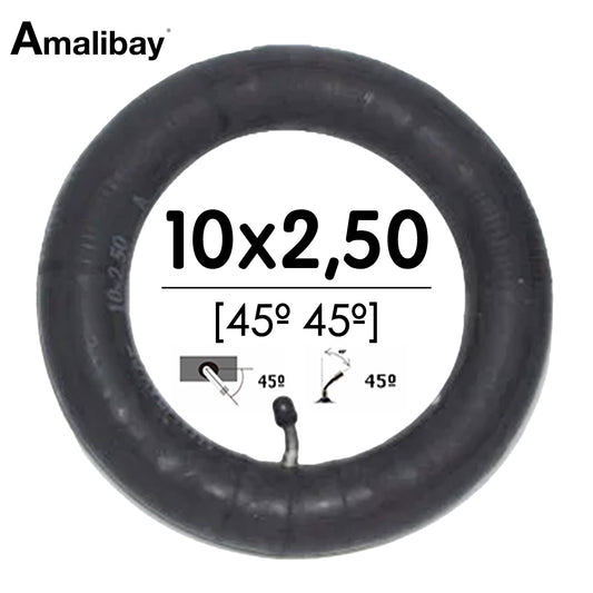 10 x 2.5 inner tube with 45° valve – Premium Amalibay