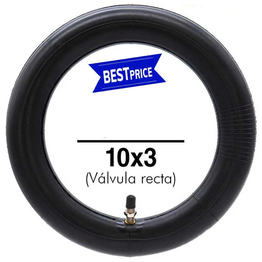 10×3 – 255×80 inner tube with straight valve