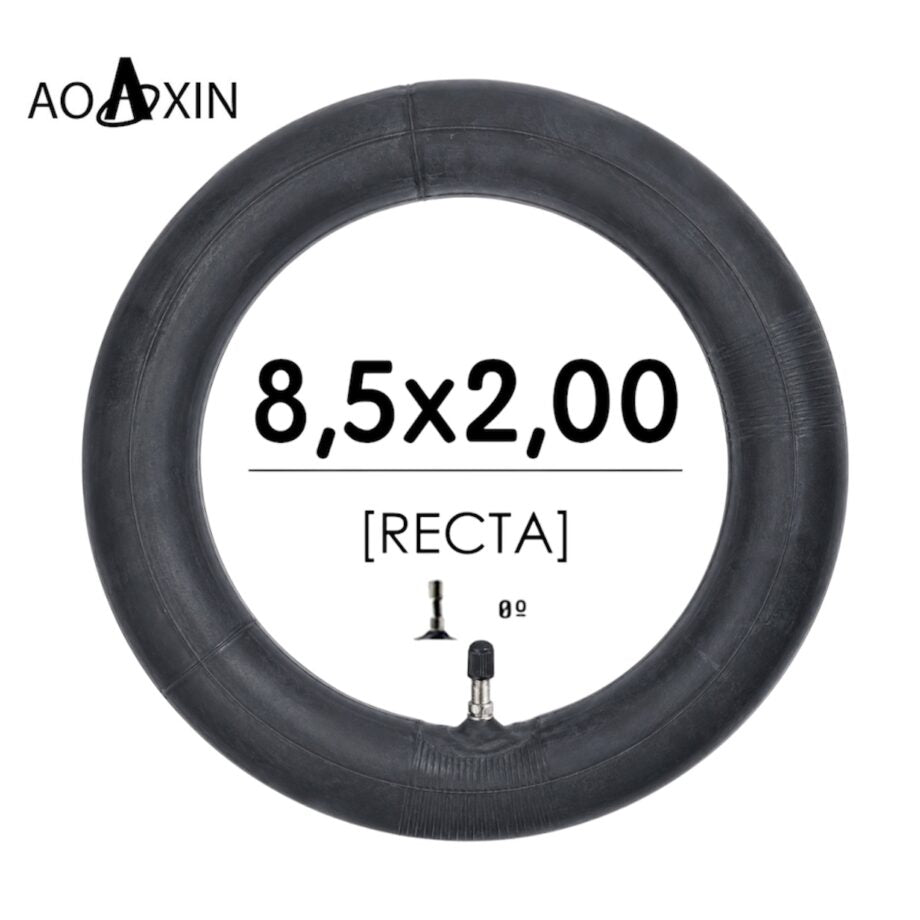 Chambre à air 8,5×2 valve droite – Aoxin