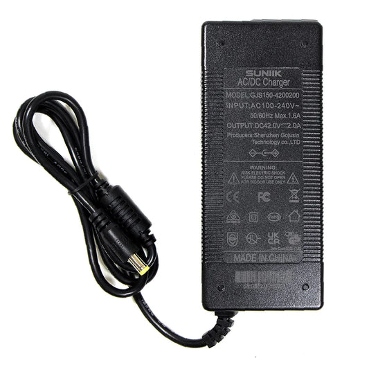 Chargeur 42 V 2 A DC5525 pour Cecotec et modèles compatibles