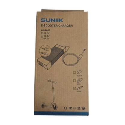 Chargeur premium 54,6 V 2 A connecteur DC5521 Suniik
