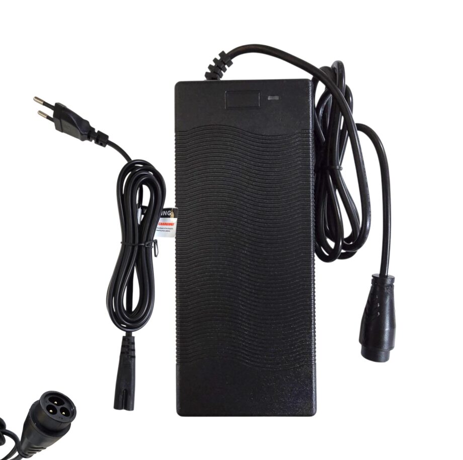 Chargeur premium 60 V (sortie 66,4 V) 2 A avec connecteur LP16 pour Dualtron / Rovoron