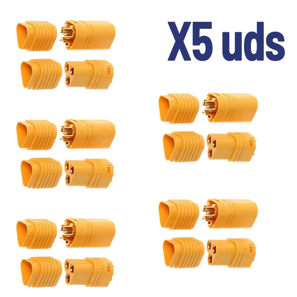 MT60 5M/5F Stecker + 10 Schutzvorrichtungen