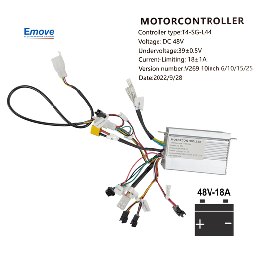 Contrôleur arrière 48V-18A Urbanglide et Zwheel