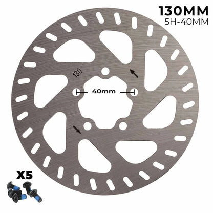 130mm 5-hole brake disc for Xiaomi scooter