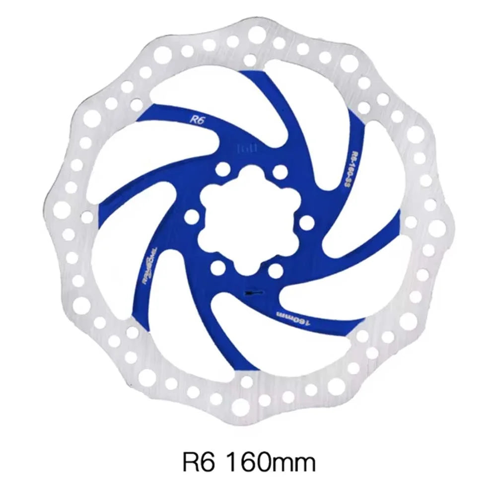 160mm blue brake disc – 6 holes
