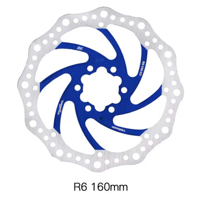 160mm blue brake disc – 6 holes