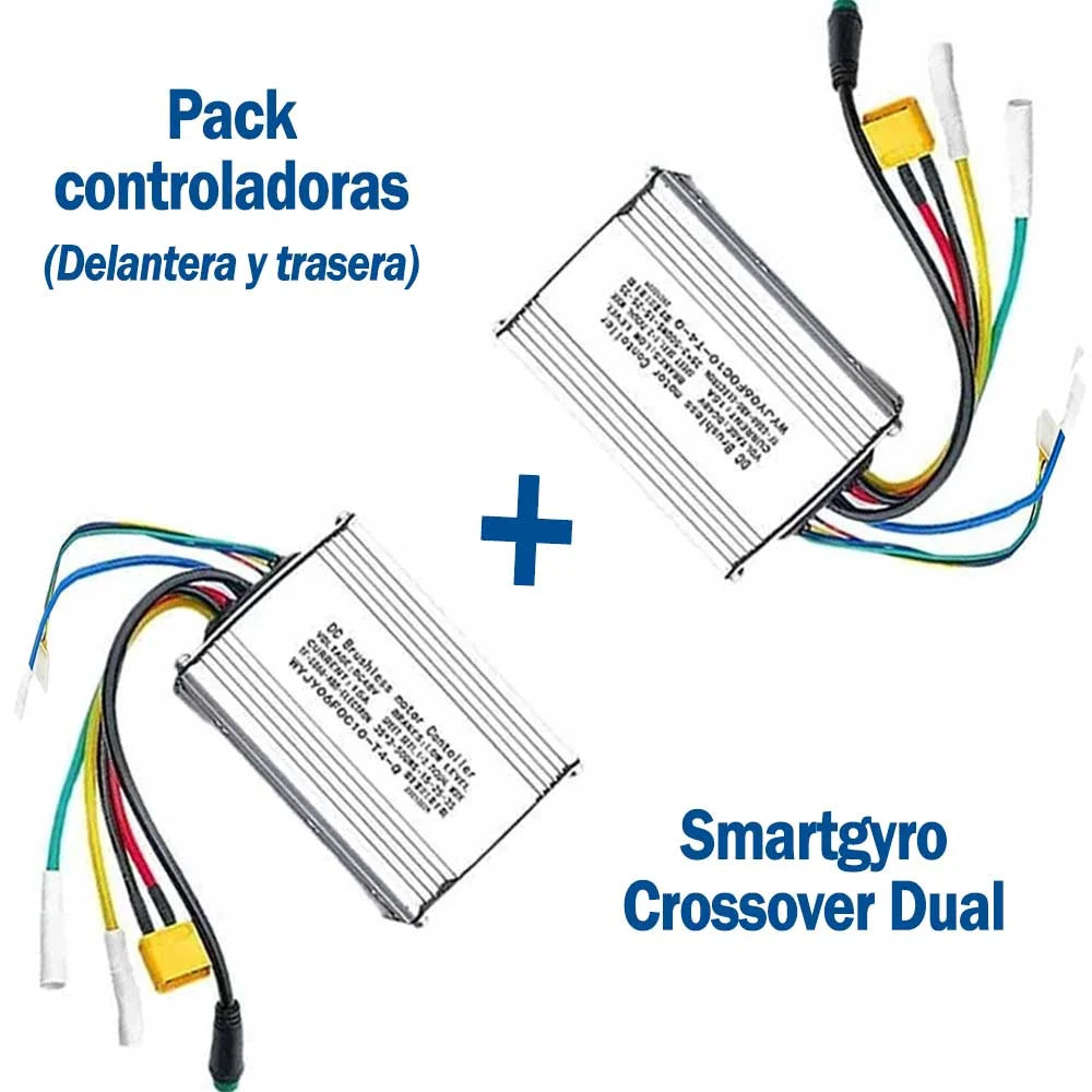 Dual Controller (Front + Rear) 48V-21A Smartgyro Crossover (Unrestricted)