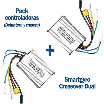 Dual Controller (Front + Rear) 48V-21A Smartgyro Crossover (Unrestricted)