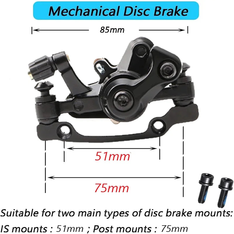 Mechanical brake caliper for Smartgyro K2 PRO and similar