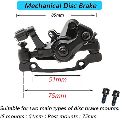 Mechanical brake caliper for Smartgyro K2 PRO and similar