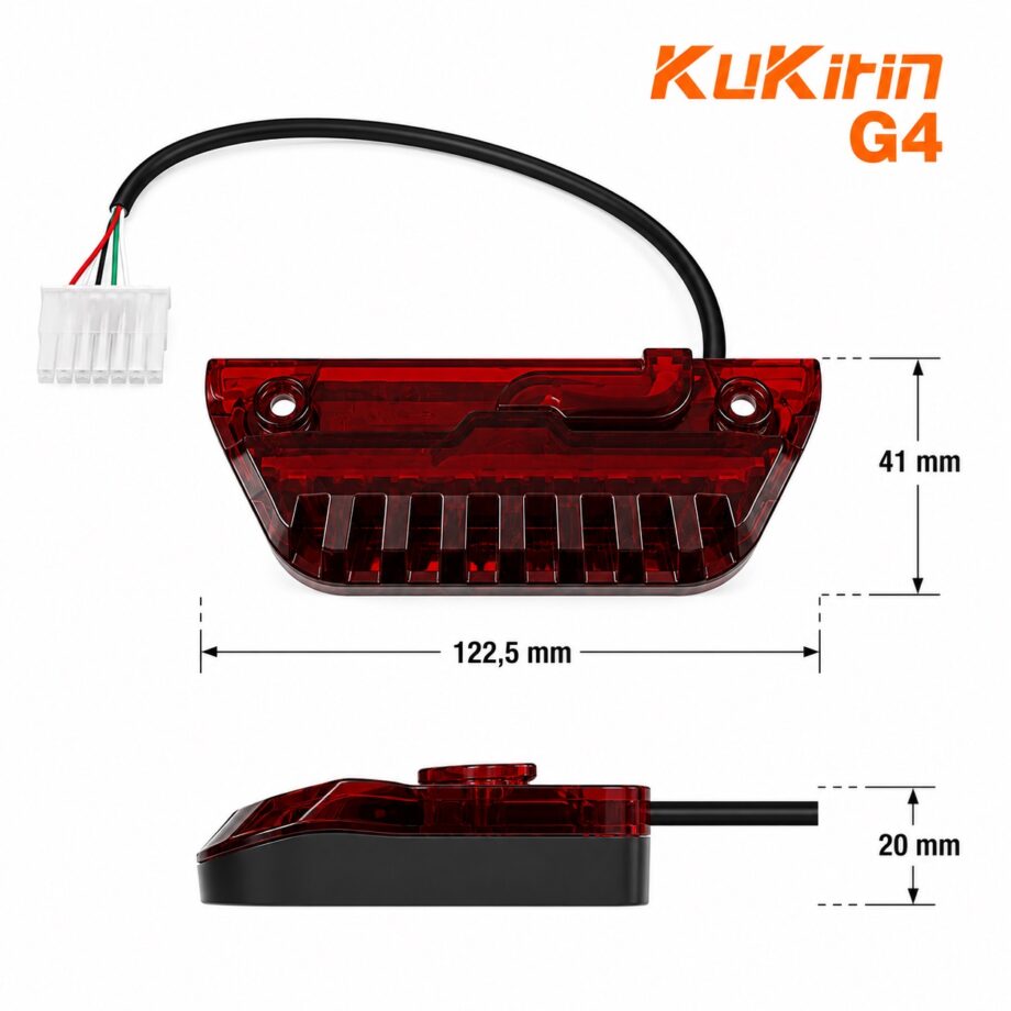 Feu arrière pour scooter Kukirin G4
