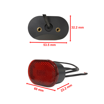 Feu arrière pour trottinette Xiaomi MI5 / MI5 Pro / MI5 Max