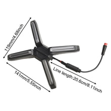 Charger l&#39;image dans la galerie, Feux (type X) pour trottinette électrique Segway Ninebot ZT3 Pro

