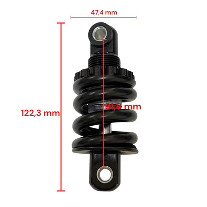 Fourche de suspension avant à ressort pour scooter Ecoxtreme M41 Tank