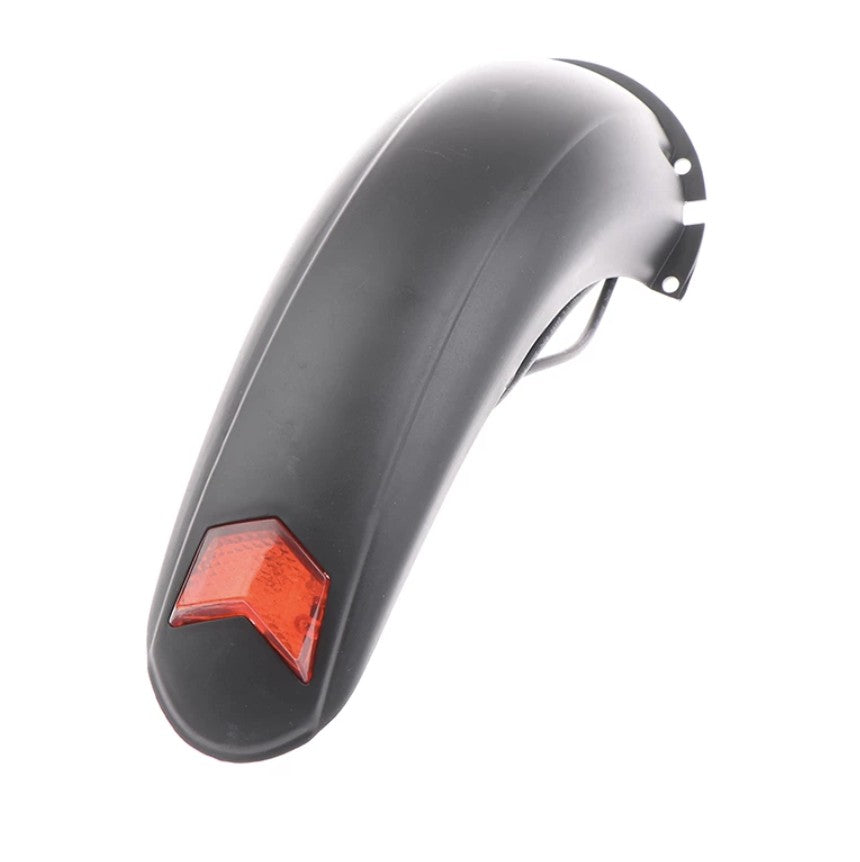 Rear fender with parking light and brake light