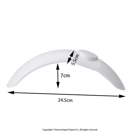 White front mudguard for Xiaomi scooter