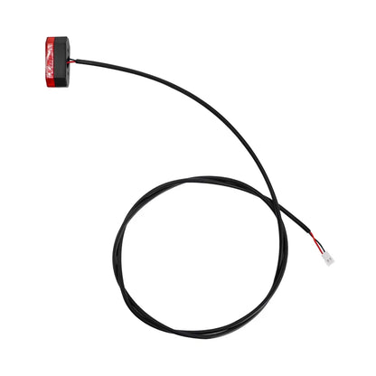 Garde-boue blanc à 4 trous + feu arrière