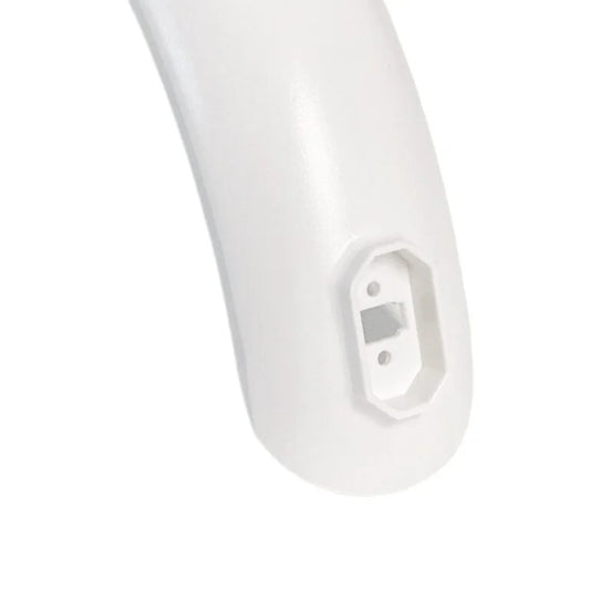 Garde-boue blanc à 4 trous + feu arrière