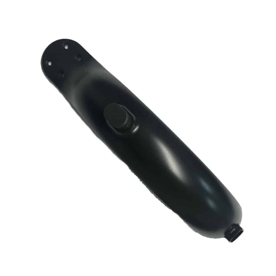 Garde-boue noir à 4 trous