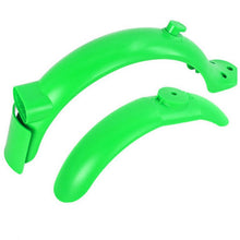 Charger l&#39;image dans la galerie, Garde-boue vert V2 pour scooter Xiaomi
