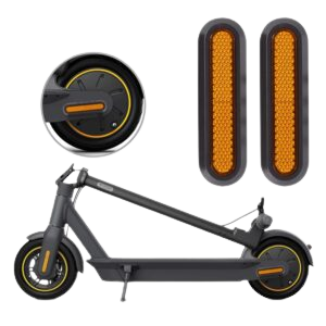 Reflective wheel trim for Xiaomi electric scooter