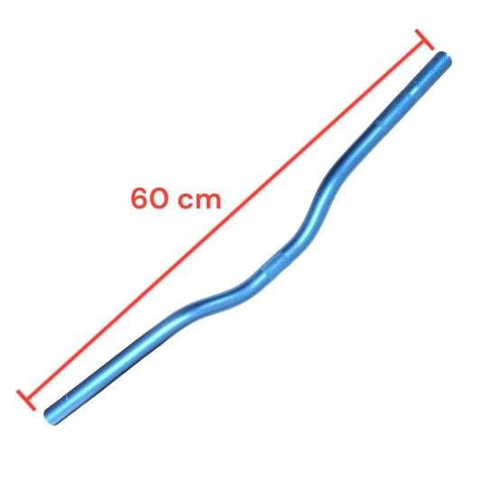 Guidon Crossover Dual Max 2 V2, bleu anodisé