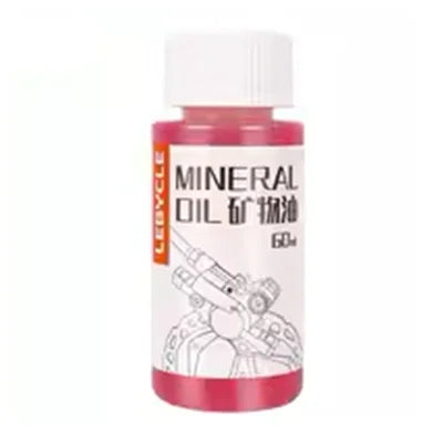 Mineral oil for hydraulic brakes