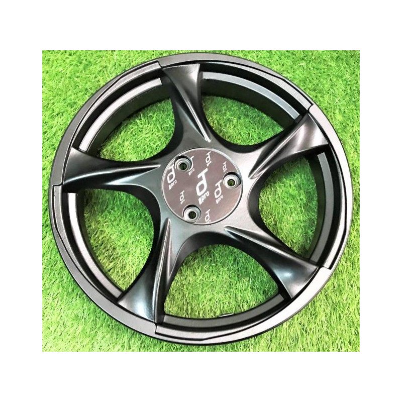 PT Pro Turbo Felge – mattschwarz – Aluminium für Segway i2